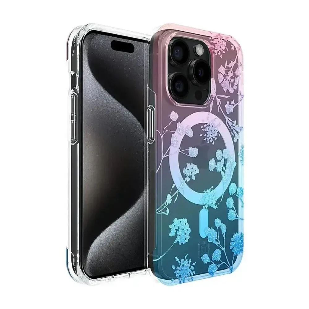 Incipio Forme Hard Shell Case with MagSafe for iPhone 15 Pro | Eternal Spring